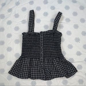 Forever 21 peplum crop top